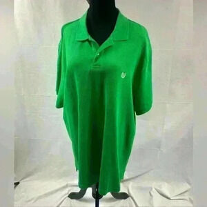 Chaps Polo Shirt Mens Size XXL  Green Short Sleeve